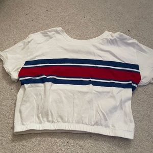 hollister cropped tshirt